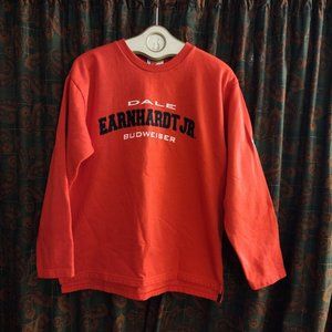 Dale Earnhardt Jr #8 Budweiser sweatshirt Size L NWOT